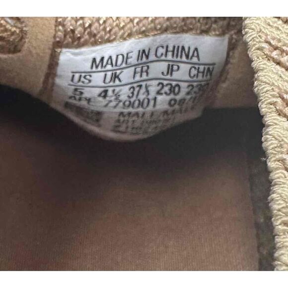 Adidas Sneakers Size 5 Gold King Push Lace Up StreetWear Shoes - Picture 8 of 9